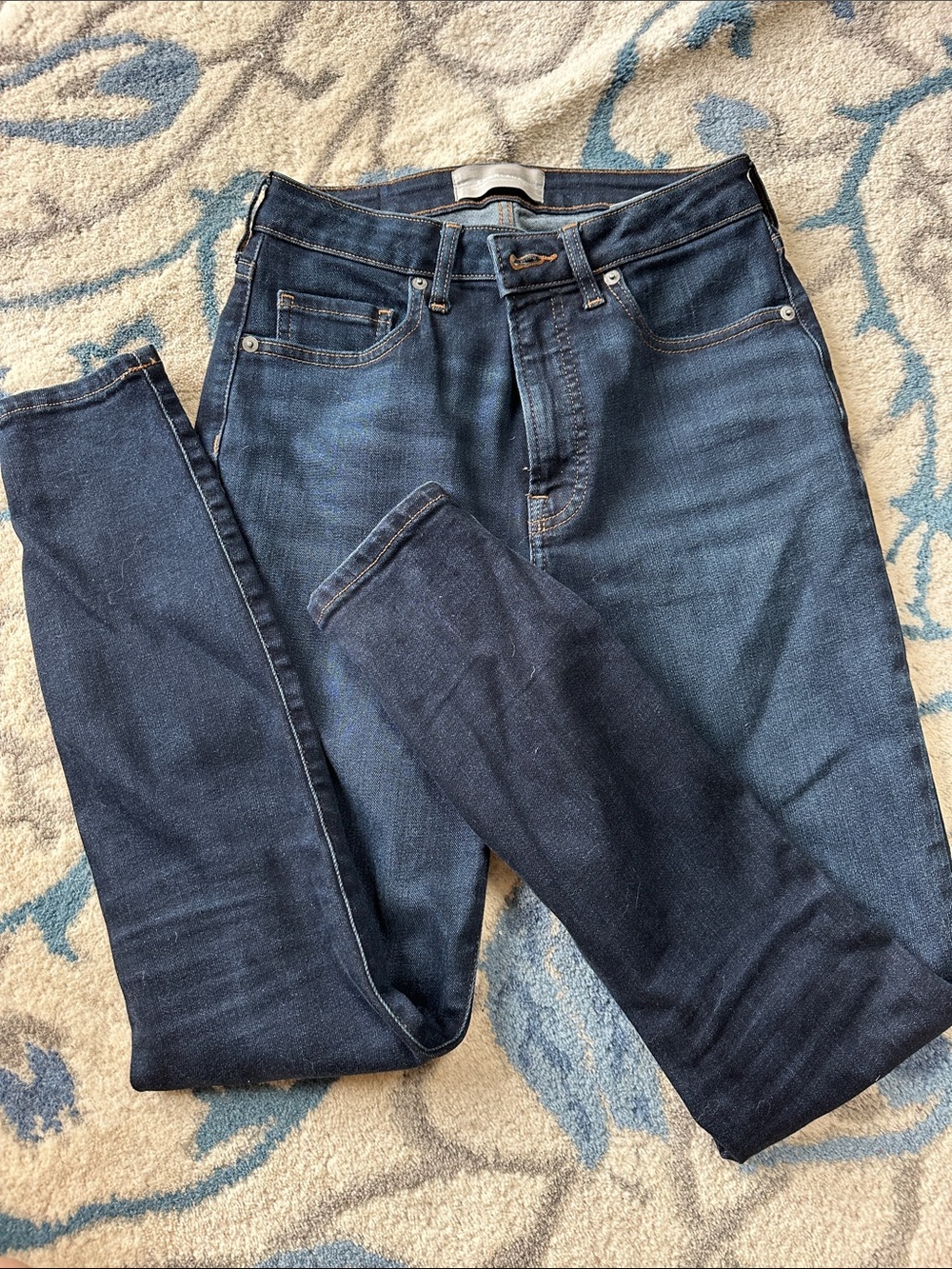 Everlane curvy high rise skinny jean